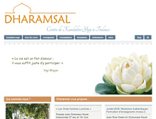 Tablet Screenshot of dharamsal.fr